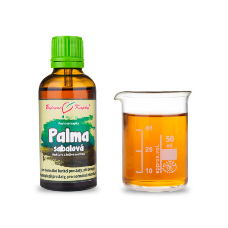 Serenoa plazivá kvapky (tinktúra) 50 ml