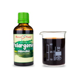 Pelargónia sidonská (tinktúra) 50 ml
