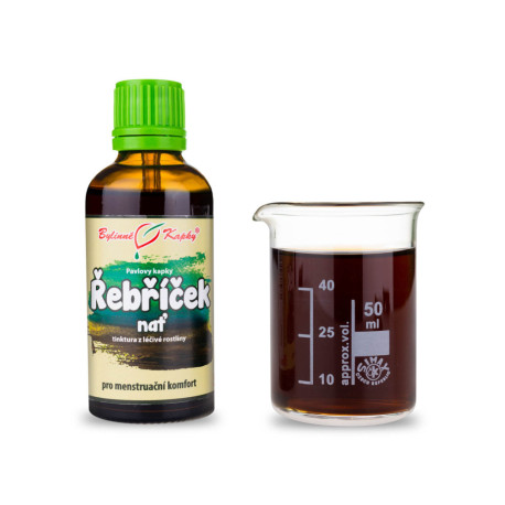 Rebríček obyčajný vňať kvapky (tinktúra) 50 ml