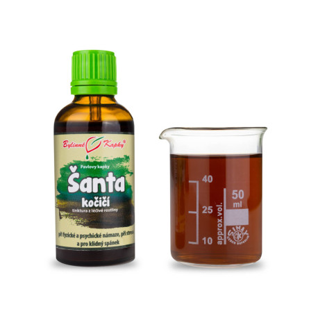 Kocúrnik obyčajný kvapky (tinktúra) 50 ml