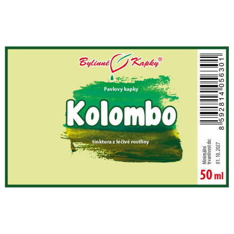 Kolombo kvapky (tinktúra) 50 ml