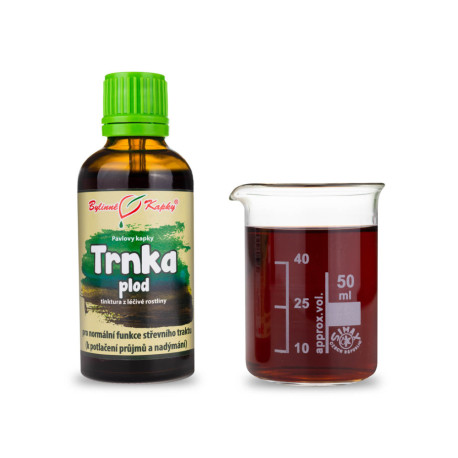Slivka trnková plod kvapky (tinktúra) 50 ml