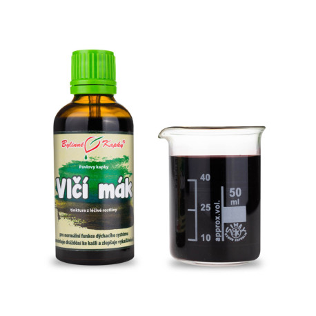 Mak vlčí kvapky (tinktúra) 50 ml