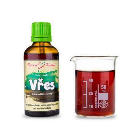 Vres obyčajný kvet kvapky (tinktúra) 50 ml