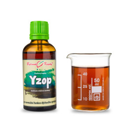 Yzop lekársky kvapky (tinktúra) 50 ml