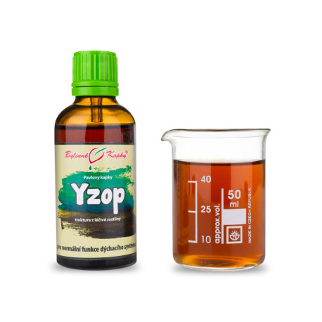 Yzop lekársky kvapky (tinktúra) 50 ml