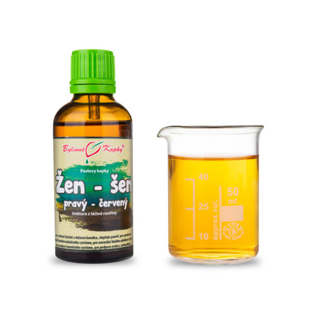 Všehoj ázijský červený kvapky (tinktúra) 50 ml