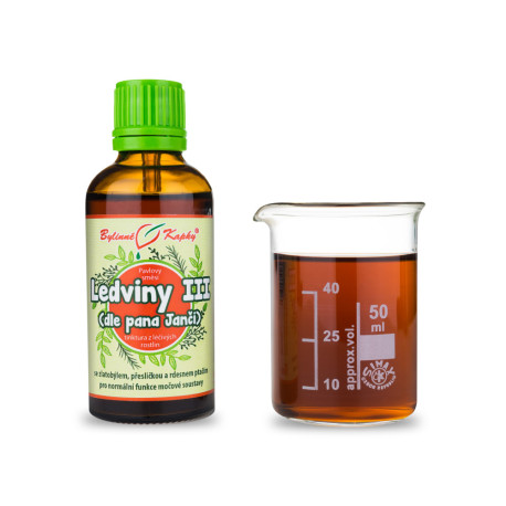 Obličky III kvapky (tinktúra) 50 ml