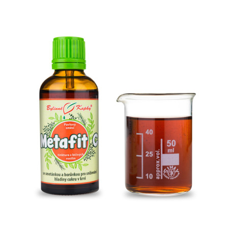 Metafit C (cukrovka) kvapky (tinktúra) 50 ml
