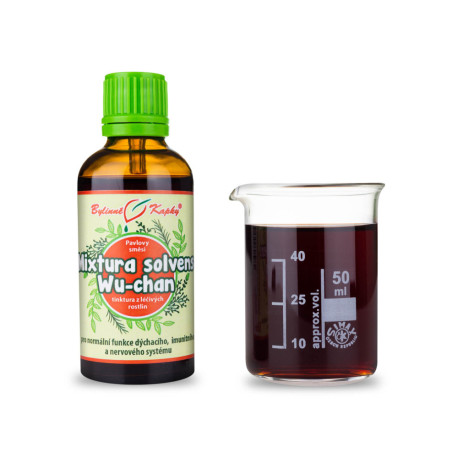 Mixtúra solvens Wu-chan - Pavlové bylinné kvapky (tinktúra) 50 ml