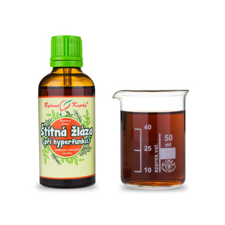 Štítna žľaza hyperfunkcia kvapky (tinktúra) 50 ml