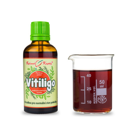 Pigmentace nedostatečná (Vitiligo) kvapky (tinktúra) 50 ml