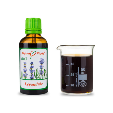 Levanduľa BIO kvapky (tinktúra) 50 ml