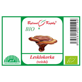 Leskokôrka (reishi, ganoderma) BIO - bylinné kvapky (tinktúra) 50 ml