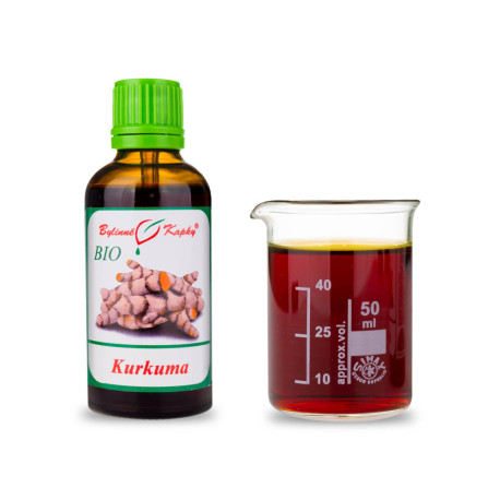 Kurkuma dlhá BIO kvapky (tinktúra) 50 ml