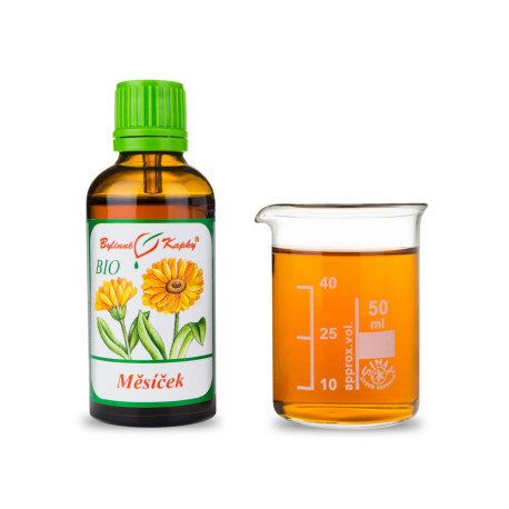 Nechtík lekársky kvet BIO kvapky (tinktúra) 50 ml