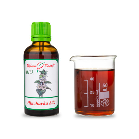 Hluchavka biela kvet BIO kvapky (tinktúra) 50 ml
