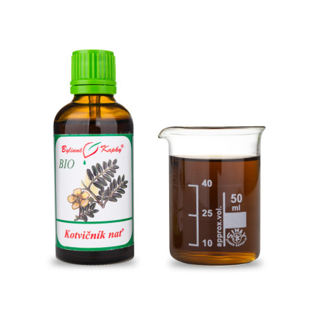 Kotvičník zemný vňať BIO kvapky (tinktúra) 50 ml