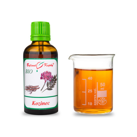 Kozinec blanitý BIO kvapky (tinktúra) 50 ml