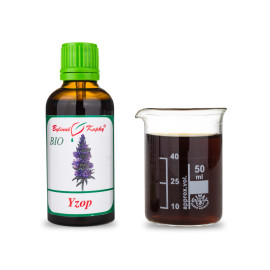 Yzop lekársky BIO kvapky (tinktúra) 50 ml