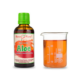 Aloa pravá - bylinné kvapky (tinktúra) 50 ml