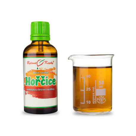 Horčica biela - Bylinné kvapky (tinktúra) Duša rastlín 50 ml