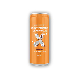 Srvátková proteínová limonáda 330ml - ľadový broskyňový čaj