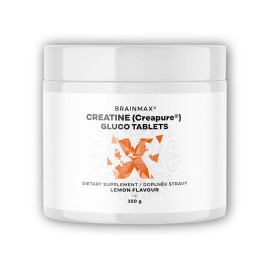 Creatine Creapure Gluco tablety citrón, kreatín monohydrát 350g 115 tabliet