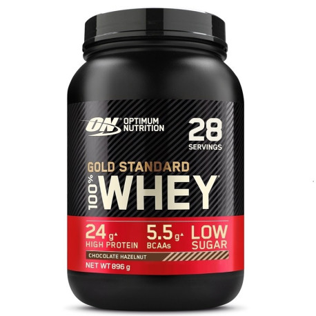 Optimum Nutrition 100% Whey Gold 900g Chocolate Hazelnut