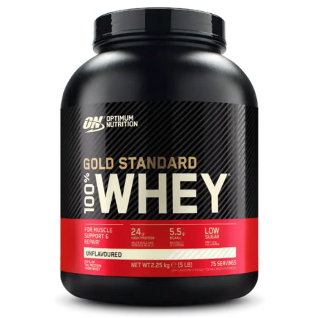 Optimum Nutrition 100% Whey Gold 2270g Unflavoured
