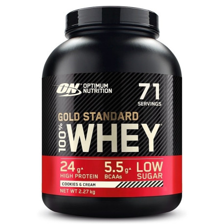 Optimum Nutrition 100% Whey Gold 2270g Cookies Cream