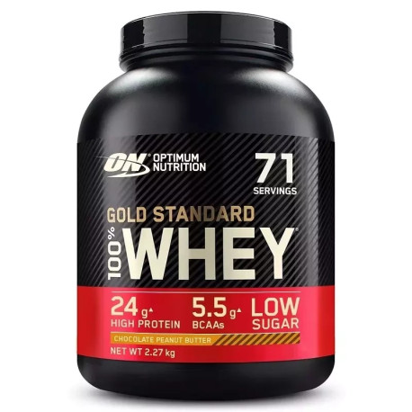 Optimum Nutrition 100% Whey Gold 2270g Chocolate Peanut Butter