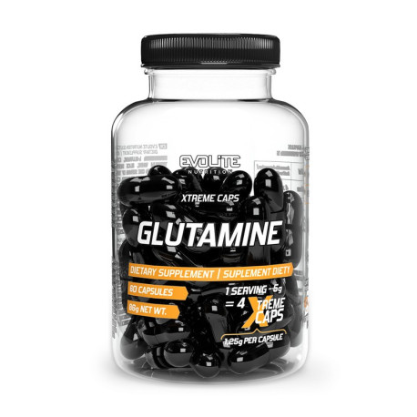 Evolite Glutamine 1250mg Xtreme 60 capsules