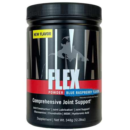 Universal Animal Flex Powder 348g Blue Raspberry