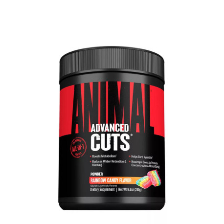 Universal Animal Cuts Powder 280g Rainbow Candy