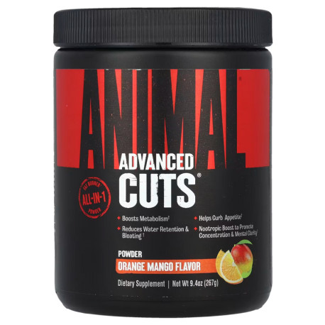 Universal Animal Cuts Powder 265g Orange Mango