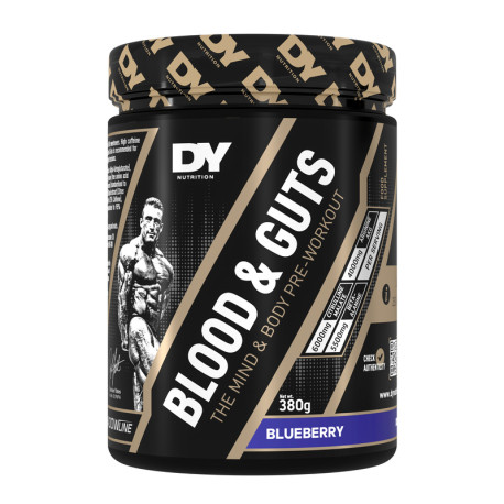 DY Nutrition BLOOD &amp; GUTS 380g Blueberry