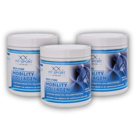 3x 100% Pure Mobility Kolagén 300g Bioaktívne kolagénové peptidy SOLUGEL