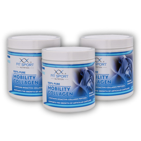 3x 100% Pure Mobility Kolagén 300g Bioaktívne kolagénové peptidy SOLUGEL