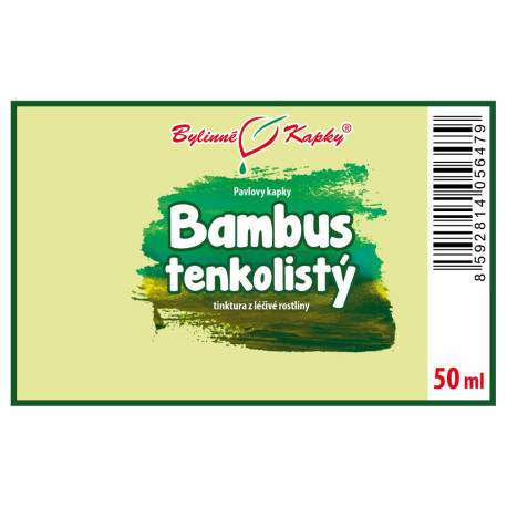 Bambus tenkolistý (TCM) - Pavlovy bylinné kvapky (tinktúra) 50 ml