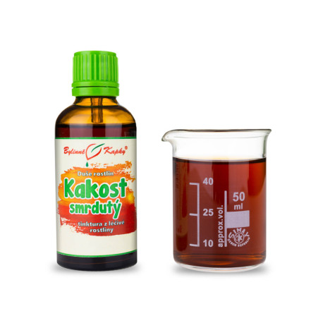 Pakost smradľavý - Bylinné kvapky (tinktúra) Duša rastlín 50 ml