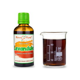 Levanduľa pravá - Bylinné kvapky (tinktúra) Duša rastlín 50 ml
