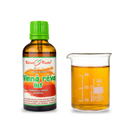 Vinič hroznorodý list - Bylinné kvapky (tinktúra) Duša rastlín 50 ml