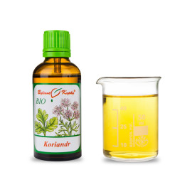Koriander vňať BIO kvapky (tinktúra) 50 ml