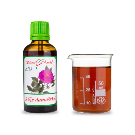 Ruža damascénska BIO kvapky (tinktúra) 50 ml