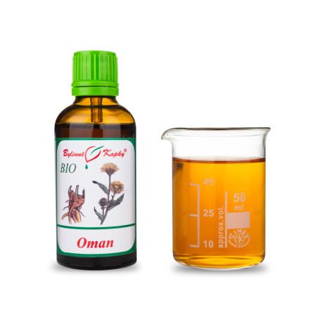 Oman pravý BIO kvapky (tinktúra) 50 ml