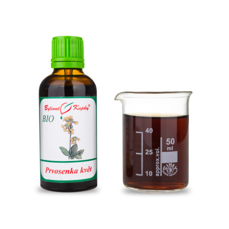 Prvosienka jarná kvet BIO kvapky (tinktúra) 50 ml