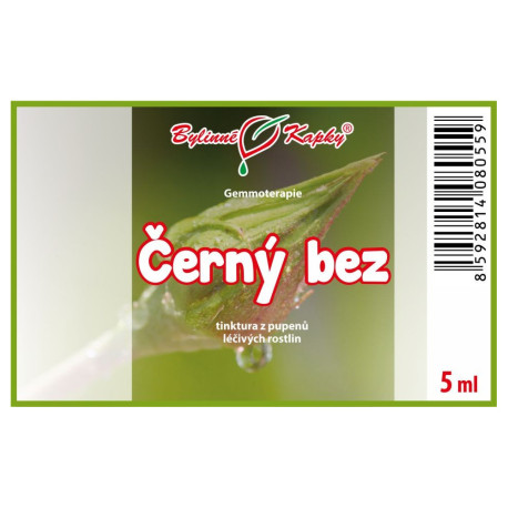 Baza čierna púčiky 5 ml - gemmoterapie