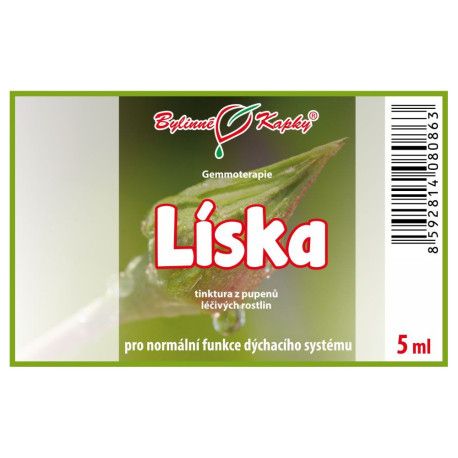 Lieska púčiky 5 ml - gemmoterapie