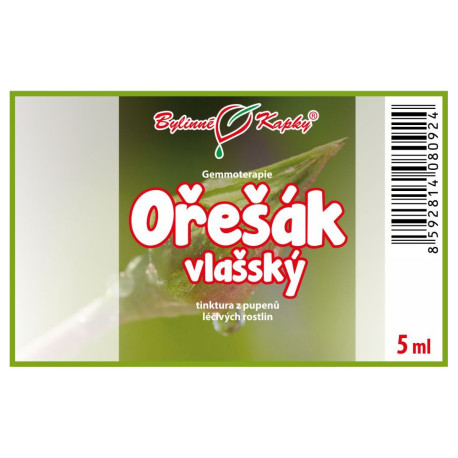 Orech kráľovský púčiky 5 ml - gemmoterapie